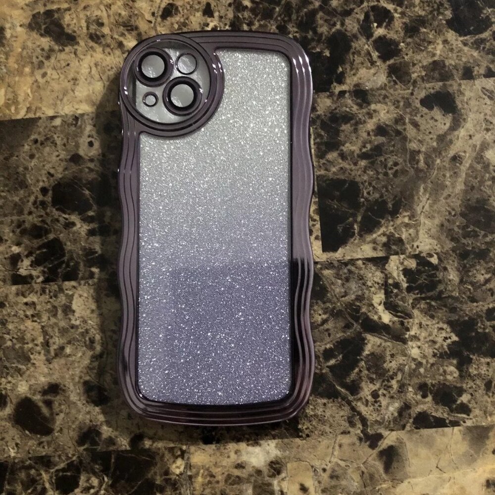 Hocase Apple iPhone 14 Plus Glitter Purple Phone Case Cover Protection New